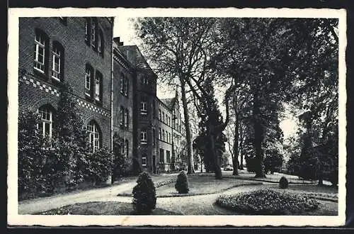 AK Hamb, St. Bernardin mit Park