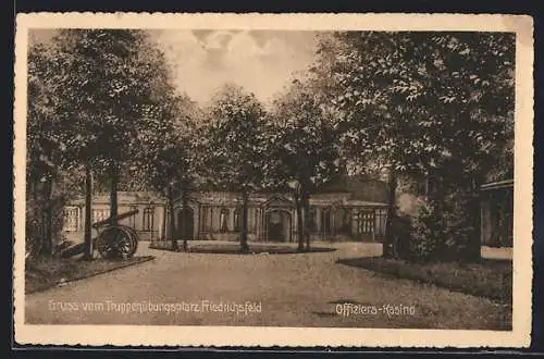 AK Friedrichsfeld, Truppenübungsplatz, Offiziers-Kasino
