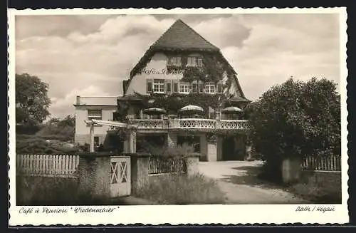 AK Aach /Hegau, Café und Pension Wiedenmaier, Inh. Herm. Diehm