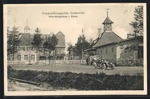 AK Grafenwöhr, Truppenübungsplatz, Wirtschaftsgebäude und Wache