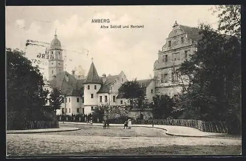AK Amberg, altes Schloss und Rentamt
