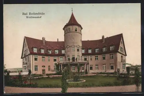 AK Bad Rothenfelde, Blick auf das Hotel Weidtmanshof