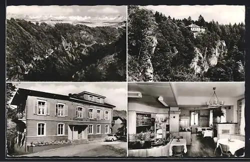 AK Hohenfels / Albbruck, Gasthaus-Pension Hohenfels, Bes. Walter Schlegel
