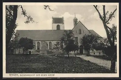AK Tengen, Aussenansicht der Neuen Kirche