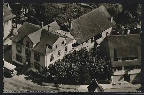 AK Gaienhofen /Bodensee, Gasthof und Pension zum Deutschen Kaiser, Inh. Gustel Eggensberger