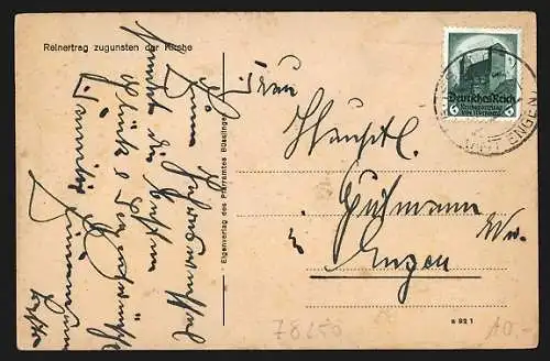 AK Büsslingen, Innenansicht der Pfarrkirche