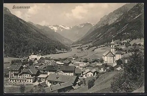 AK Gossensass, Totale mit Kirche