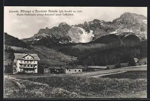 AK Pontenova, Albergo Pensione Navale verso Latemar, Dolomiti