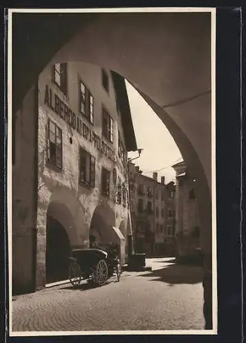 AK Bressanone, Blick auf ein Restaurant