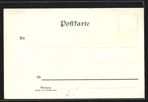 Lithographie Schenkenburg / Kinzig, Ortsansichten mit Burgruine