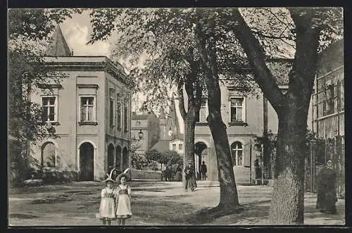 AK Ingolstadt, Ortspartie mit Kindern