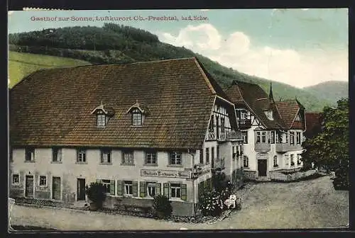 AK Ober-Prechtal, Gasthof und Pension zur Sonne