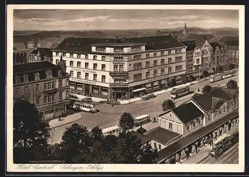 AK Solingen-Ohligs, Hotel Central von Wilhelm Rummel