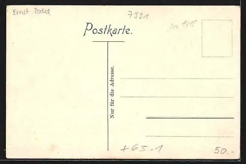 AK Eriskirch, Bahnhof, Gasthaus z. Adler, Gasthaus z. Anker