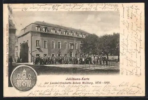 AK Weilburg, An der Landwirtschafts-Schule, Jubiläum 1876-1901