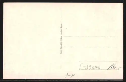 AK Aldein, Gründung und Fahnenweihe der Musikkapelle in Nationaltracht 1914