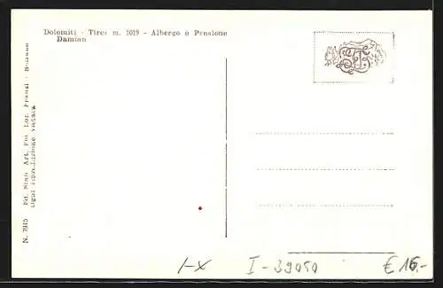 AK Tires /Dolomiti, Albergo e Pensione Damian