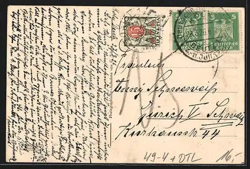 AK Köln-Deutz, Neue Glocken von St. Heribert 1926