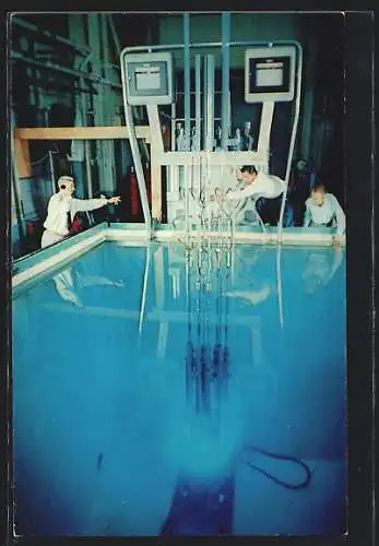 AK Geneve, Atoms for Peace 1955, Initial Test of Pool Type Reactor