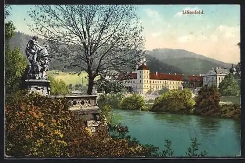 AK Lilienfeld, Denkmal am Wasser