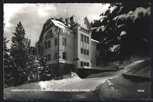 AK Semmering /Niederösterreich, Haus Vienna