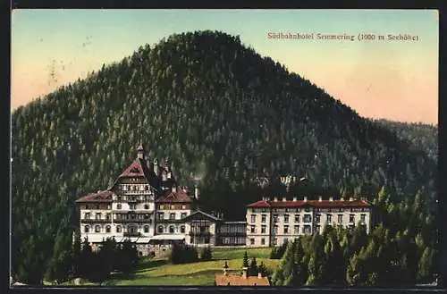 AK Semmering, Südbahnhotel Semmering