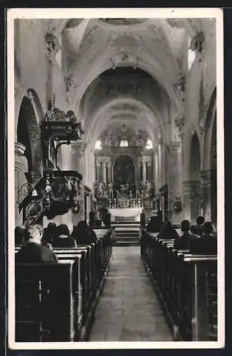 AK Mattsee /Salzburg, Stiftskirche