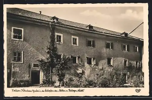 AK Hallein, Wohnhaus Gruber`s, des Schöpfers der Stillen und Heiligen Nacht