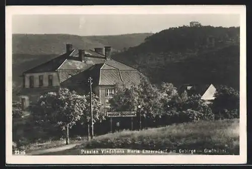 Foto-AK Maria Enzersdorf, Pension Vindobona, Giessbübel