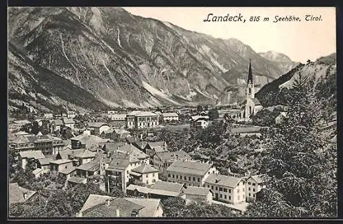 AK Landeck /Tirol, Totalansicht