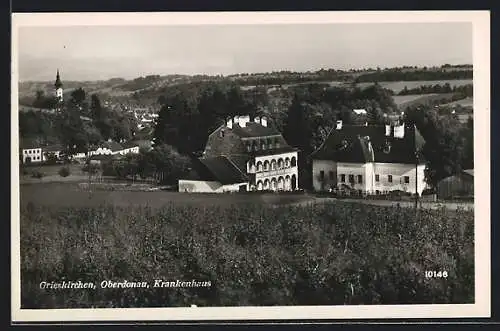 AK Grieskirchen /Oberdonau, Krankenhaus