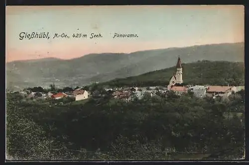 AK Giesshübl /N.-Oe., Panorama