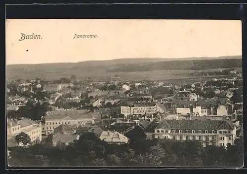 AK Baden, Panorama