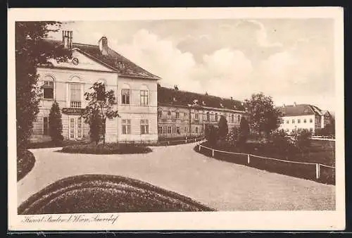 AK Baden bei Wien, Staatliche Heil- und Kuranstalten, Mittelstandsanatorien Sauerhof und Peterhof