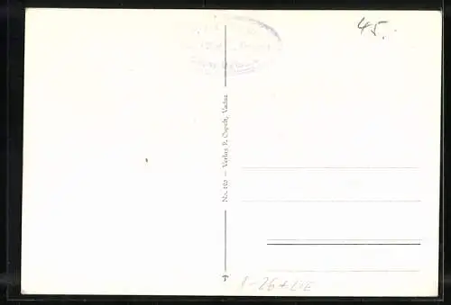 AK Liechtenstein, Fürst Franz Josef II. von und zu Liechtenstein im Porträt, Wappen