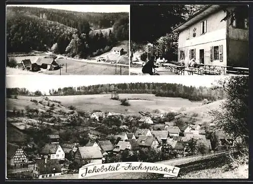 AK Jakobsthal i. Spessart, Gasthaus zur Knöpfhütte