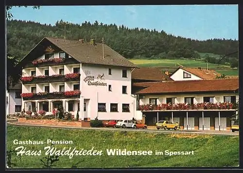 AK Eschau-Wildensee /Spessart, Gasthaus-Pension Haus Waldfrieden