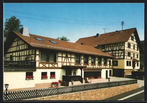 AK Leidersbach-Volkersbrunn, Gasthaus Zur Rose