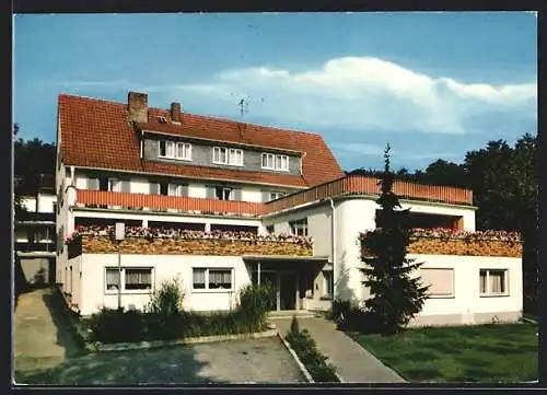 AK Bad Salzhausen, Sanatorium Bergfried-Klinik