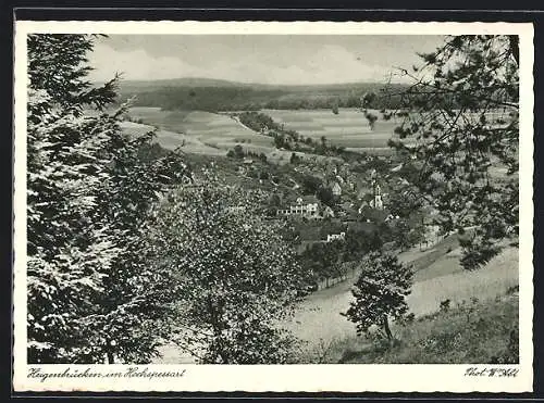 AK Heigenbrücken /Spessart, Gesamtansicht