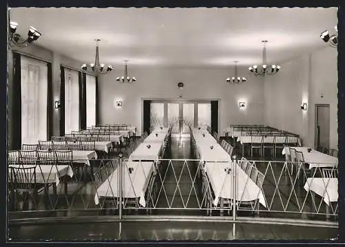 AK Grossholzleute b. Isny /Allgäu, Klinik Überruh, Speiseraum