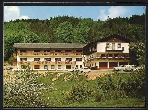 AK Krausenbach / Spessart, Hotel-Pension Heppe