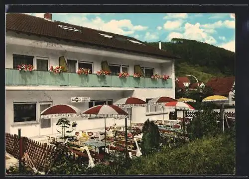 AK Heimbuchenthal i. Spessart, Café-Restaurant-Pension Zum Wiesengrund, Elsavastrasse 9