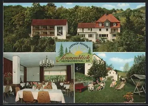 AK Heimbuchenthal /Spessart, Gasthof-Pension Sonnenblick