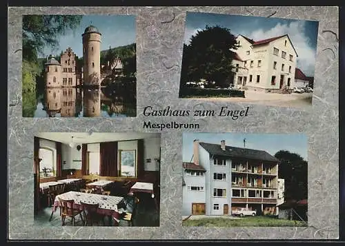 AK Mespelbrunn i. Spessart, Gasthaus zum Engel