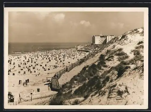 AK Westerland /Sylt, Dünen und Strand