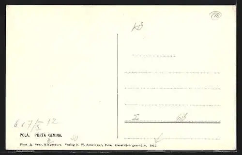 AK Pola, Porta Gemina