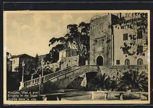 AK Korcula, Ulaz u grad