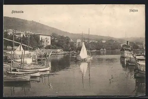 AK Abbazia, Hafenpartie