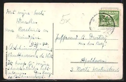 AK Ragusa, Hauptplatz mit Denkmal